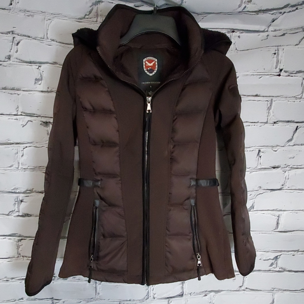 1 Madison Brown Puffer Jacket